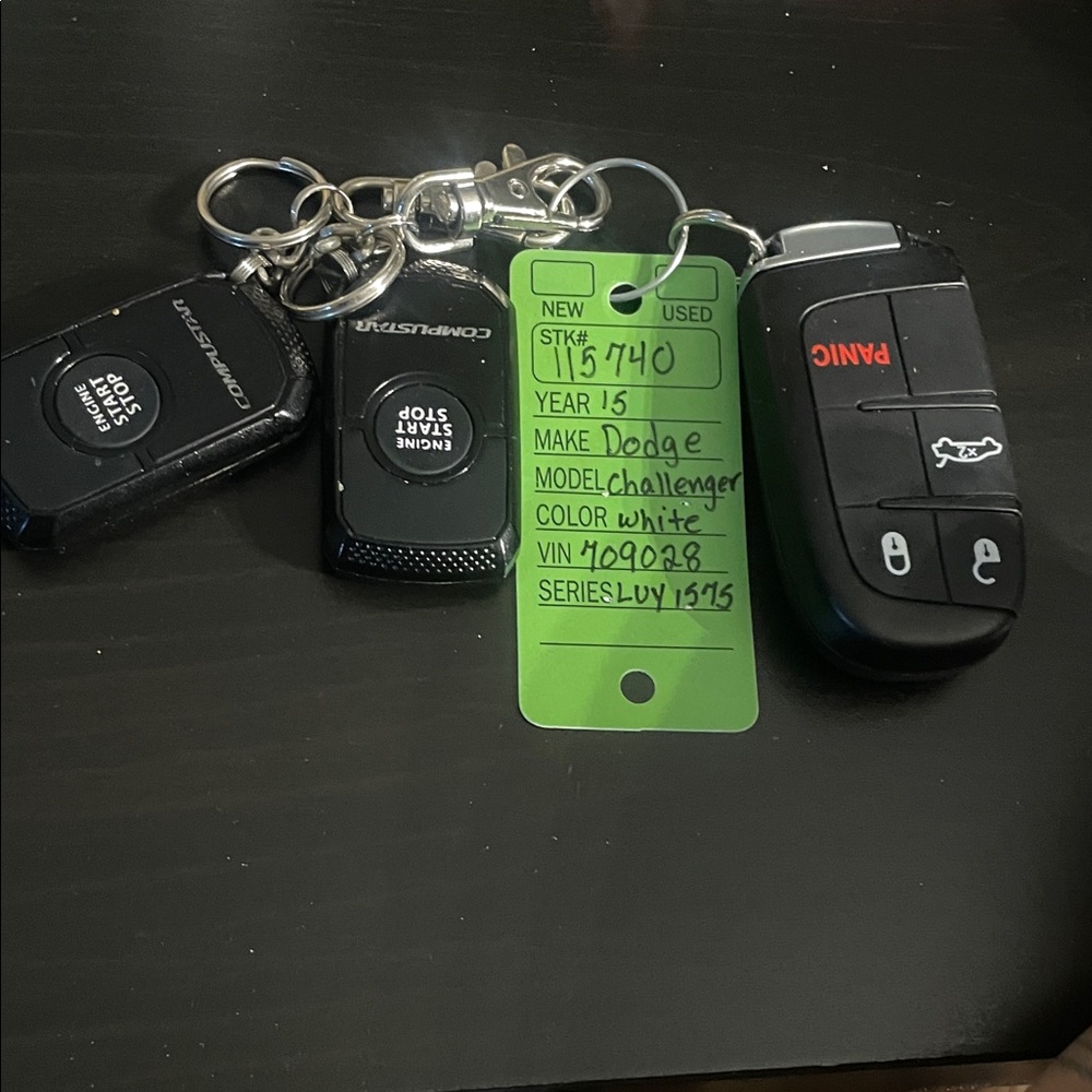 Dodge Car Key Fob Set